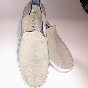 Rothy’s The Sneaker in Taupe 9.5